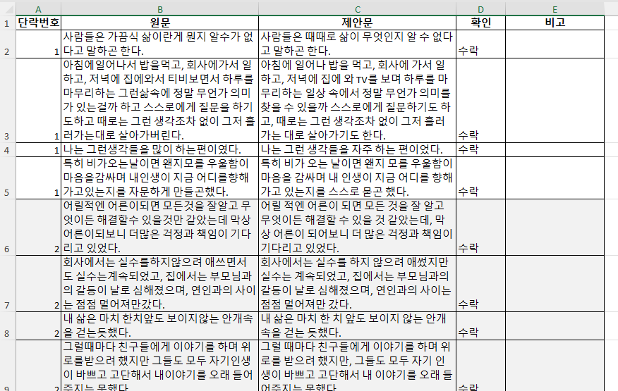 결과 파일 예시